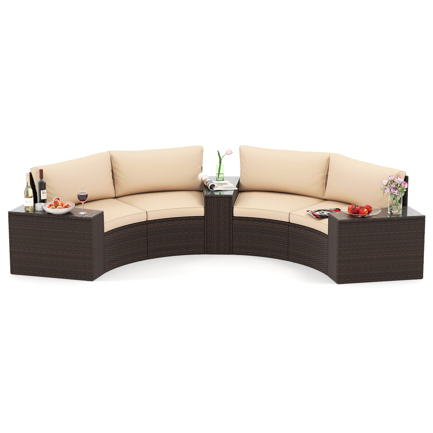 5 Pieces Patio Furniture Set- DirectDeals- {{Product type}}