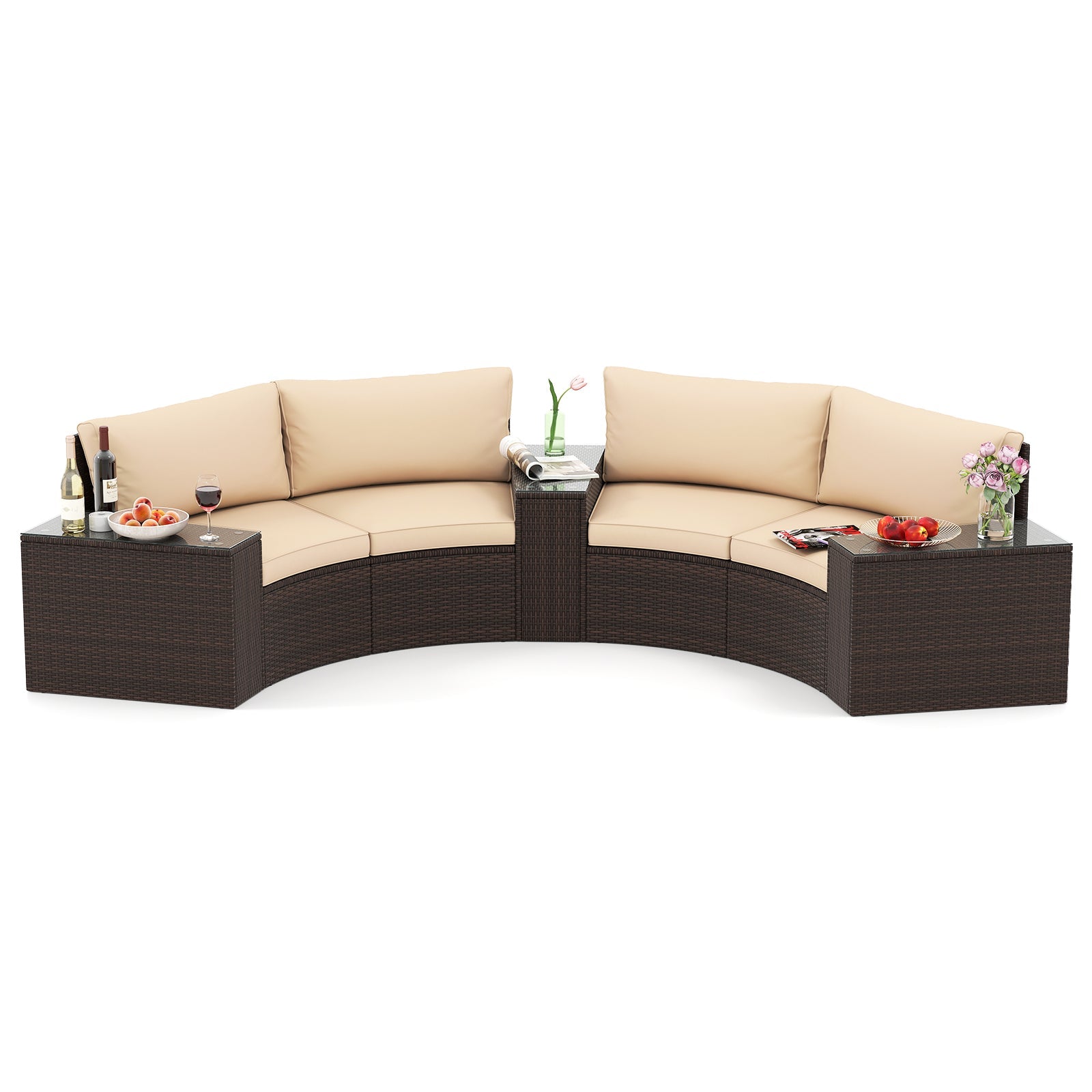 5 Pieces Patio Furniture Set- DirectDeals- {{Product type}}