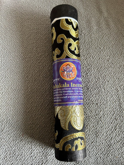 Authentic Nepal Handmade Herbal Incense Sticks (Tibetan Style) - Mahakala (Protection) - Altar and Meditation Tools