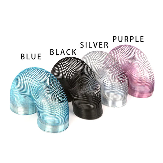 Metal Rainbow Multi Size Multi Color Slinky