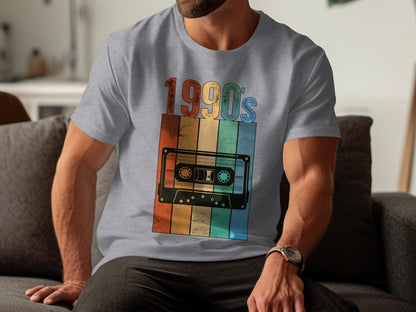 Vintage Cassette Tape with 1990s Design Retro T-Shirt- Cloud 16 Clothing Co.- {{Product type}}