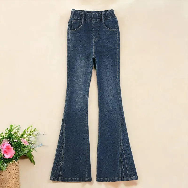 Kids Flared Skinny Jeans for Girls 6T