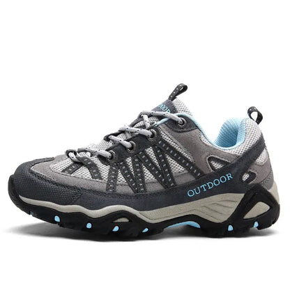 Wear-Resistant Hiking Shoes Non-Slip Climbing Canvas Women1