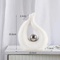 Decorative Shaped Ceramic Vases - Kia Day Design