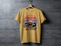 Raised On Vinyl Vintage Retro Style Design Graphic T-Shirt- Cloud 16 Clothing Co.- {{Product type}}