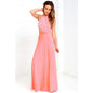 Long Wrap Dress - Pink 2 Extra Large - dress