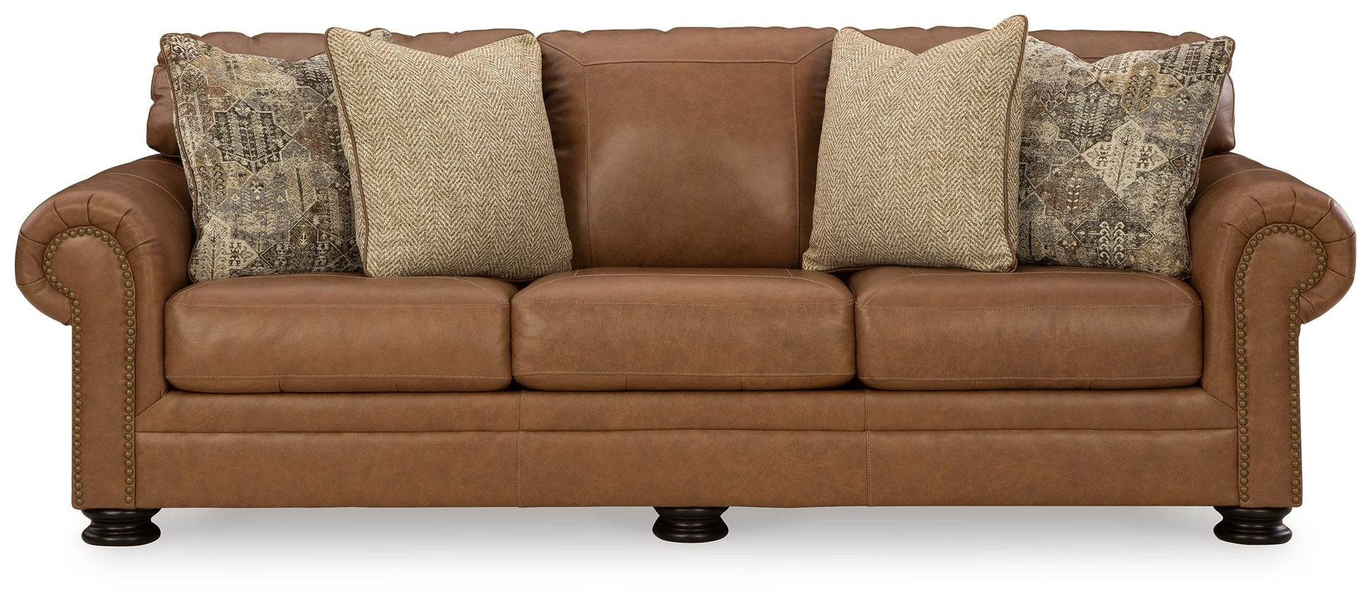 Carianna - Sofa - Caramel - - Stationary Sofas