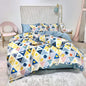 60s Cotton Reactive Bedding Sets yellow blue white