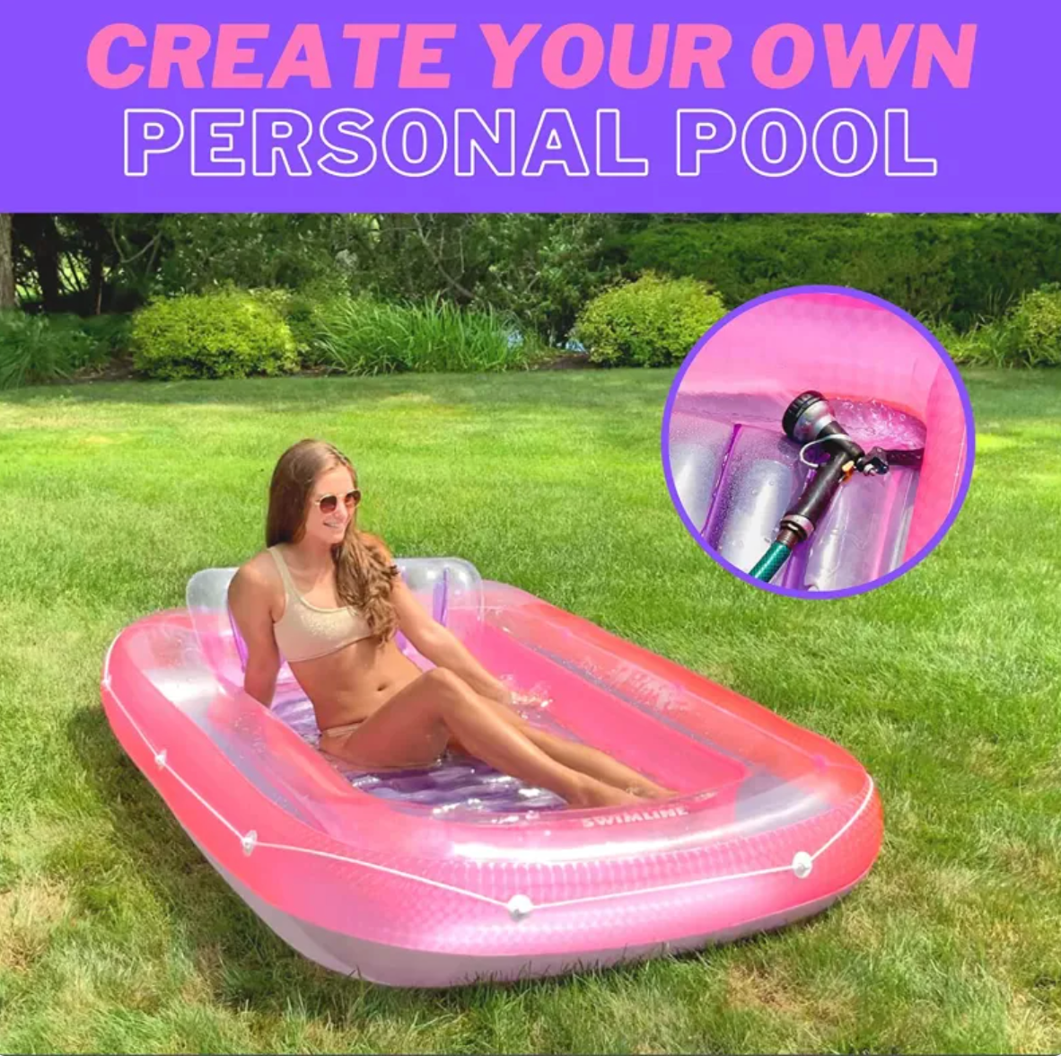 Floating Lounge Bed - - pool float