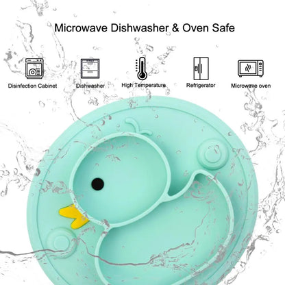 Baby Duck Shape Silicone Plate