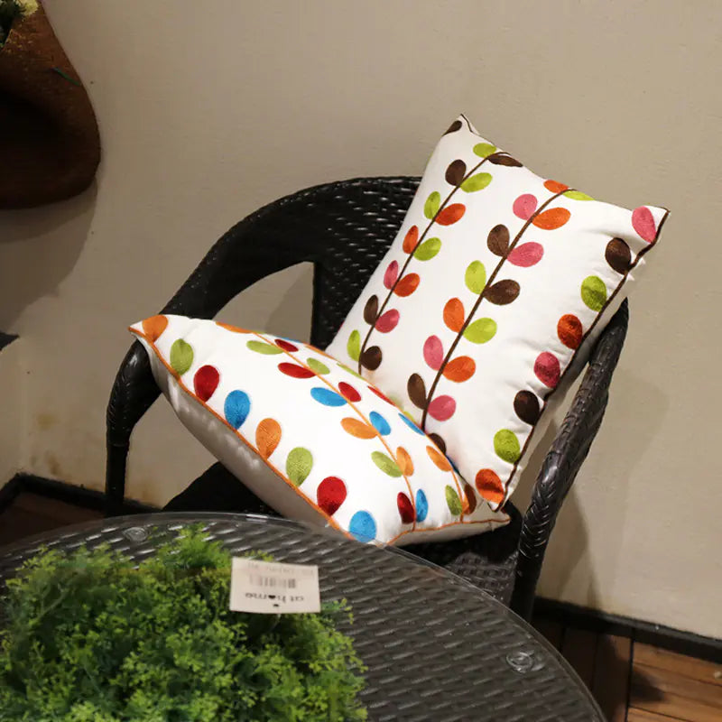 American Cotton Decorative Pillow Cover for Sofa Kia Day Design