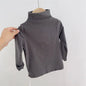 Kids Turtleneck Shirt Dark Gray 3-4years