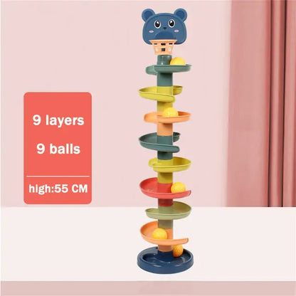 Baby Rolling Ball Toy Multicolor 9 Layers