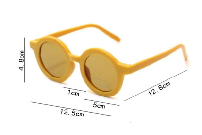 Solid Color Sunglasses For Kids