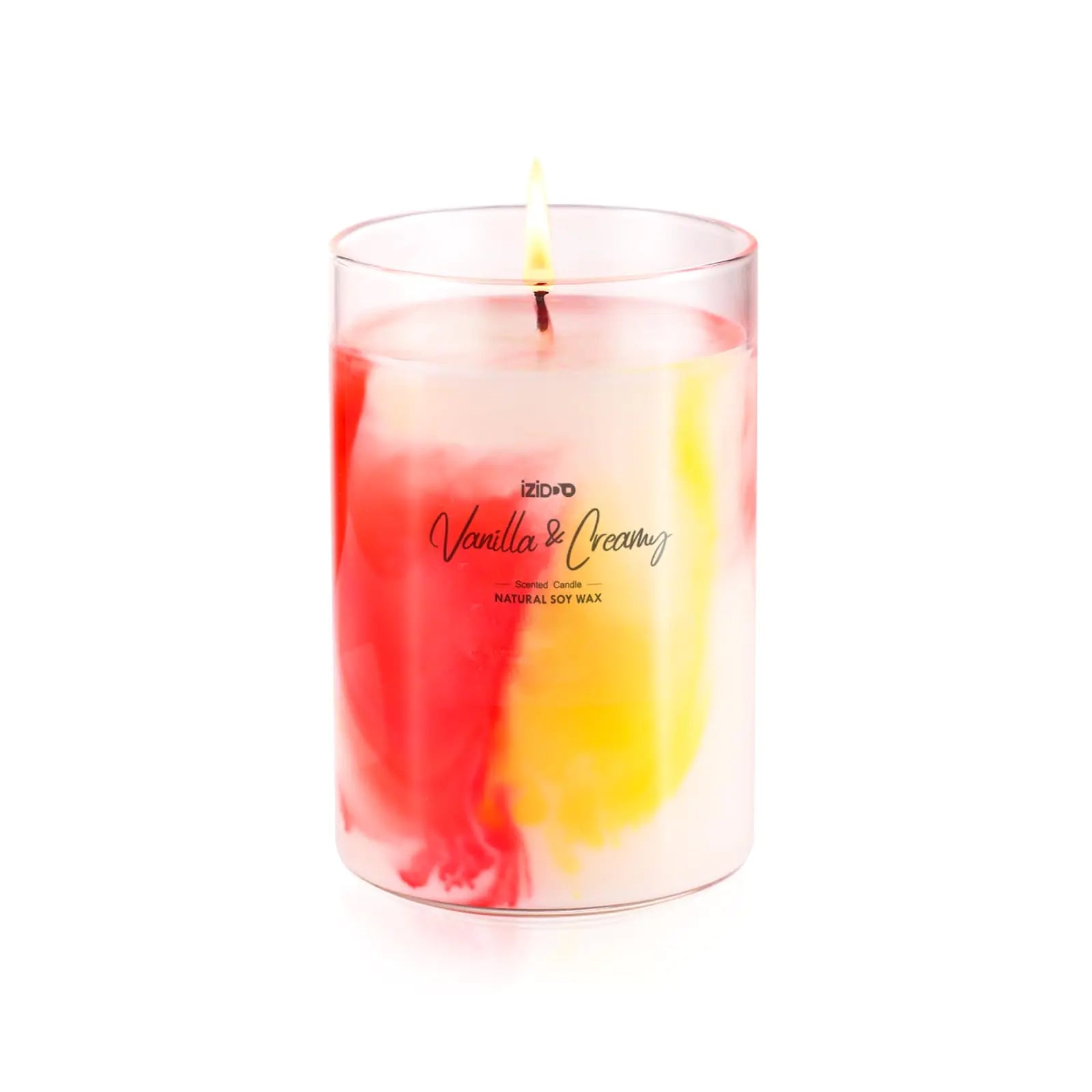 IZIDDO Scented Candles Vanilla & Creamy Extra Strong Scented Candle - Vanilla & Creamy 15oz - candle