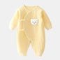 Baby Autumn Clothes Cartoon Bear Yellow Newborn