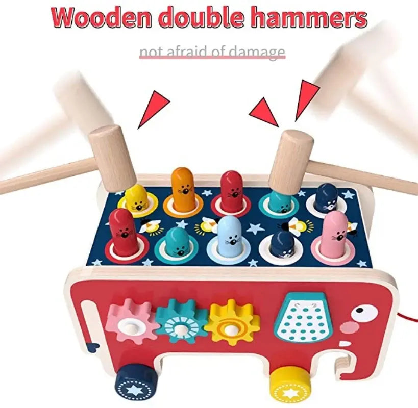 Wooden Hammer Toys For Kids