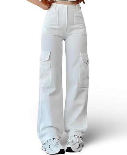 Viral Vintage Cargo Pants White 3XL