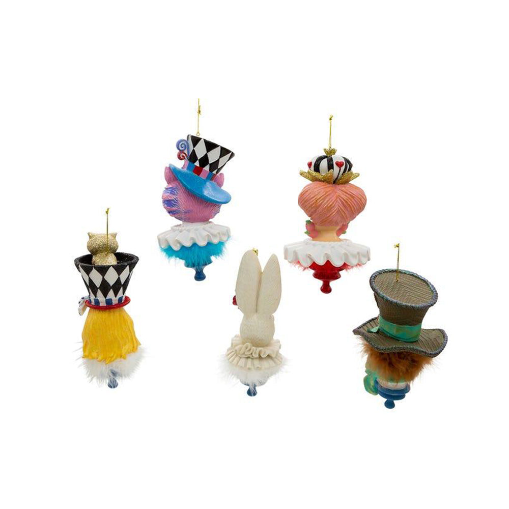 6" Holly Hats™ Cheshire Cat Hat Ornament by Kurt Adler - - Seasonal Decor, Christmas