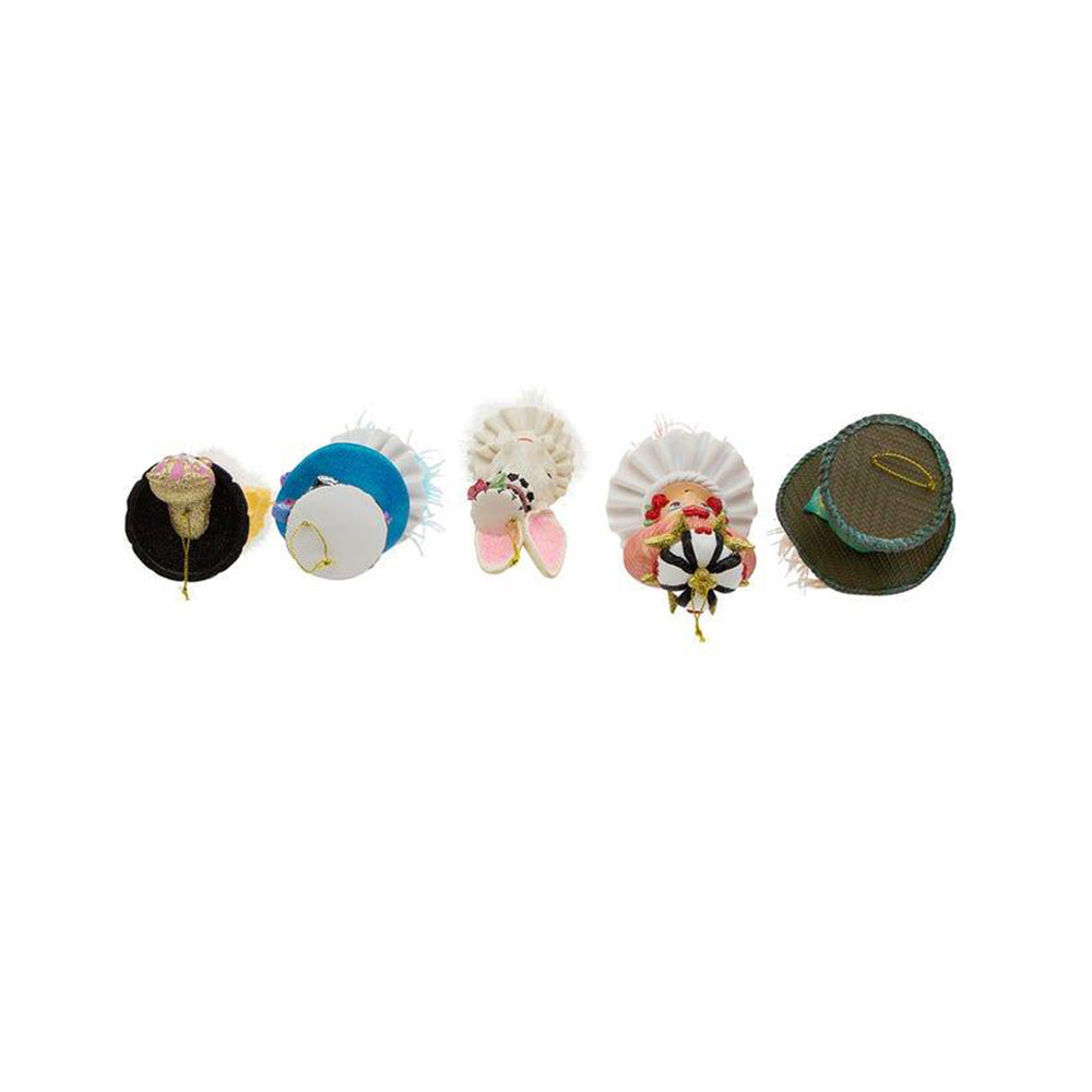 6" Holly Hats™ Cheshire Cat Hat Ornament by Kurt Adler - - Seasonal Decor, Christmas