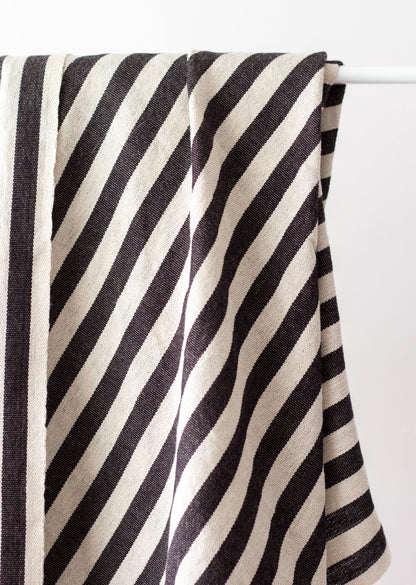 Zebra Cotton Linen Towel - - Towels
