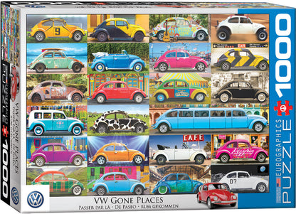 Puzzle: The VW Groovy Collection - VW Gone Places - - Puzzle