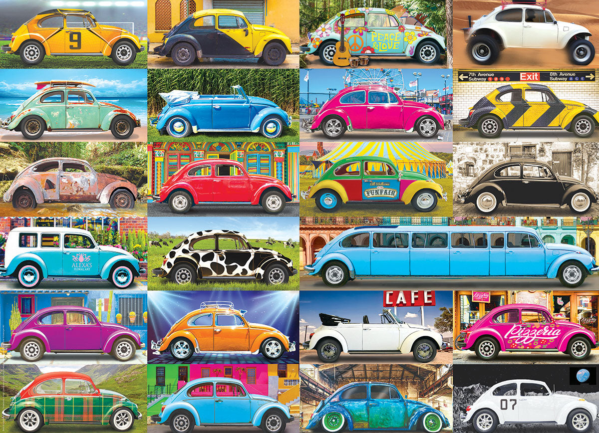 Puzzle: The VW Groovy Collection - VW Gone Places - - Puzzle