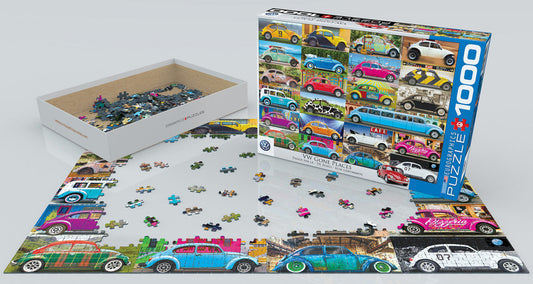 Puzzle: The VW Groovy Collection - VW Gone Places - - Puzzle
