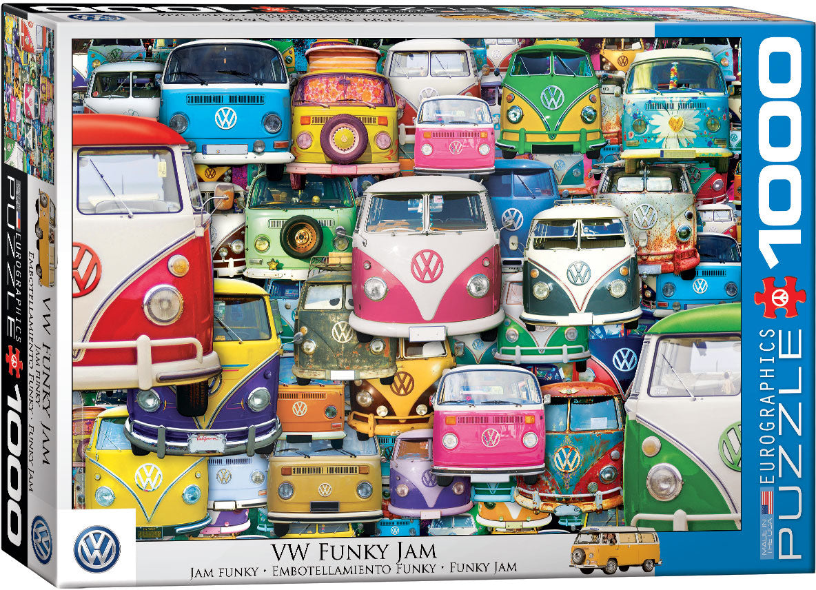 Puzzle: The VW Groovy Collection - VW Funky Jam - - Puzzle