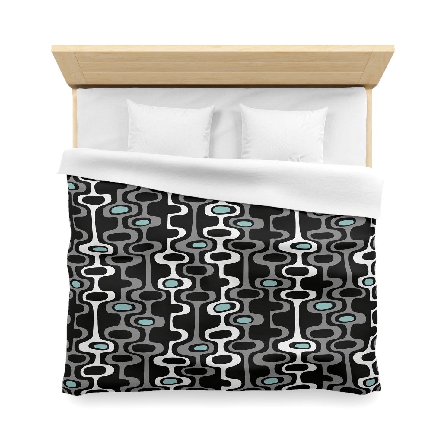 Modern Geometric Microfiber Duvet Cover - Kia Day Design