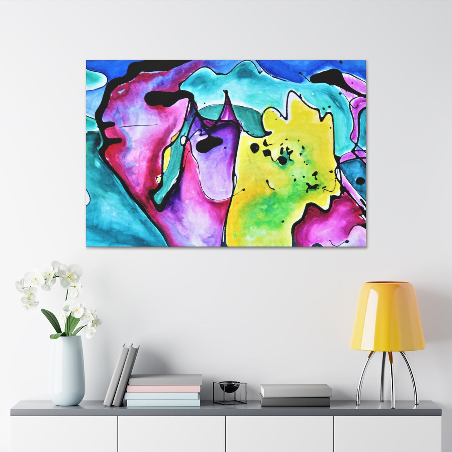 Cat Dog Canvas Gallery Wraps