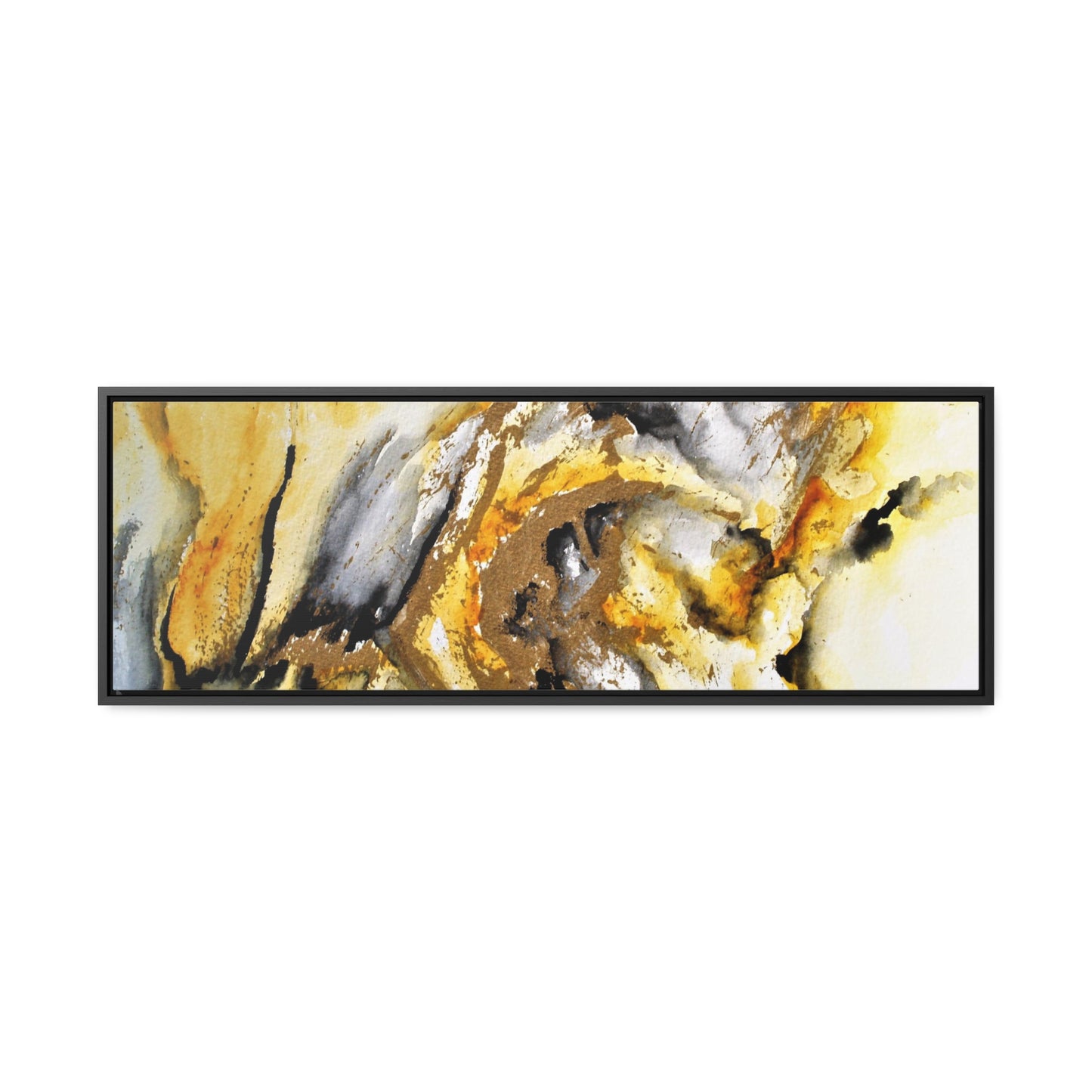 Tiger Stripe Gallery Canvas Wraps, Horizontal Frame