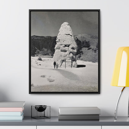 Liberty Cap Yellowstone Gallery Canvas Wraps Vertical Frame 20″ x 24″ 1.25" Black