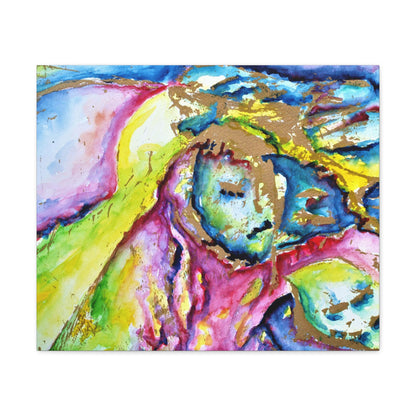 Mothers Face Canvas Gallery Wraps 24″ x 20″ 1.25"