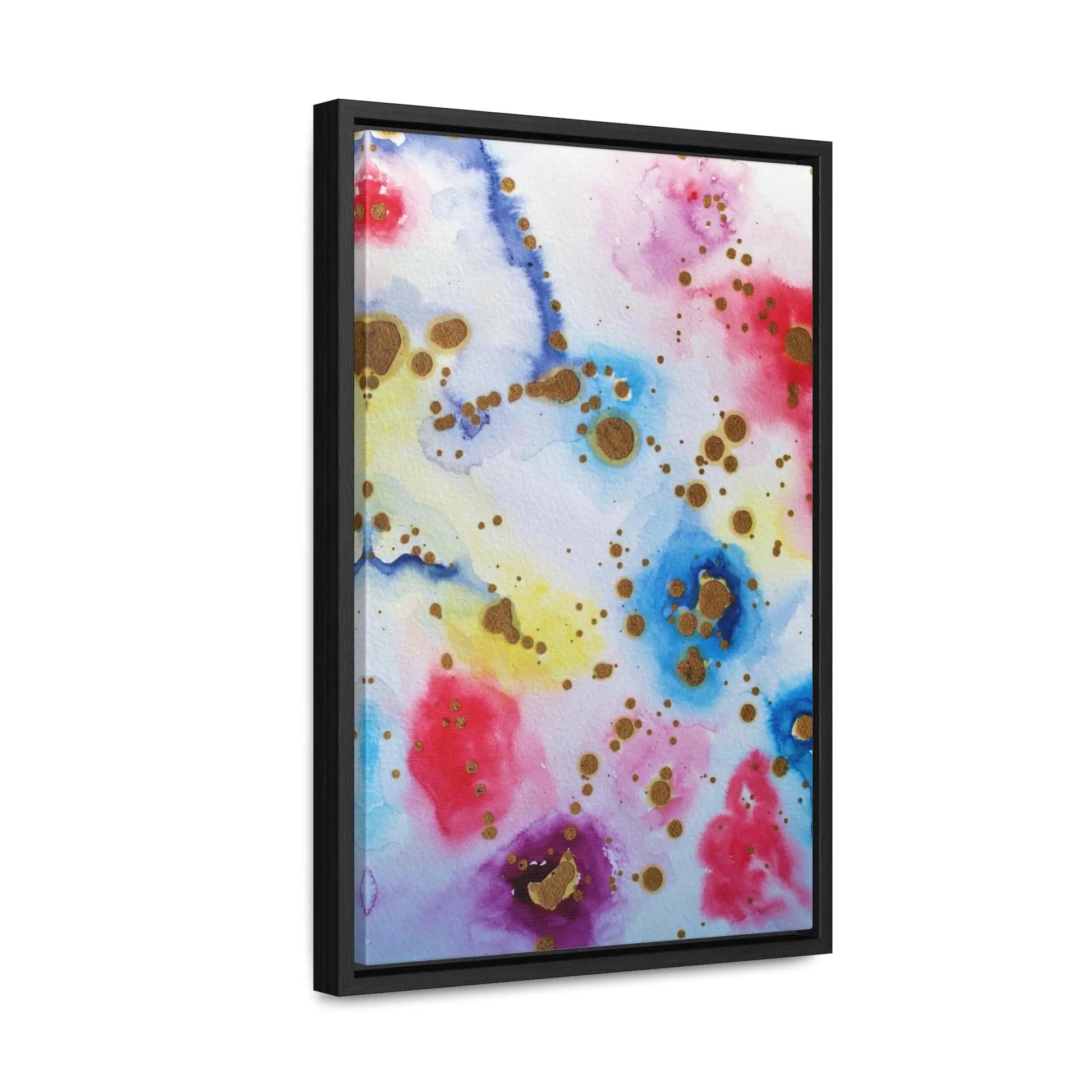 Purple Swirl Gallery Canvas Wraps, Vertical Frame