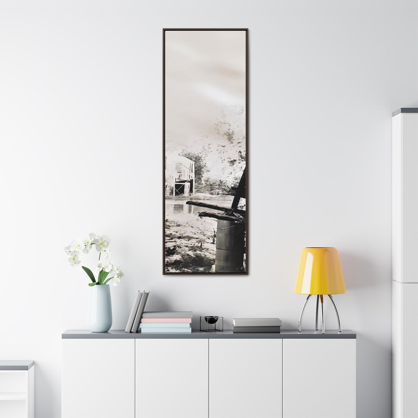 Bridge Gallery Canvas Wraps, Vertical Frame