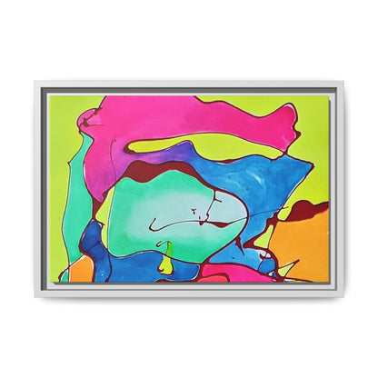 Kool Kid Matte Canvas Framed - Kia Day Design