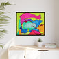 Kool Kid Matte Canvas Framed - Kia Day Design
