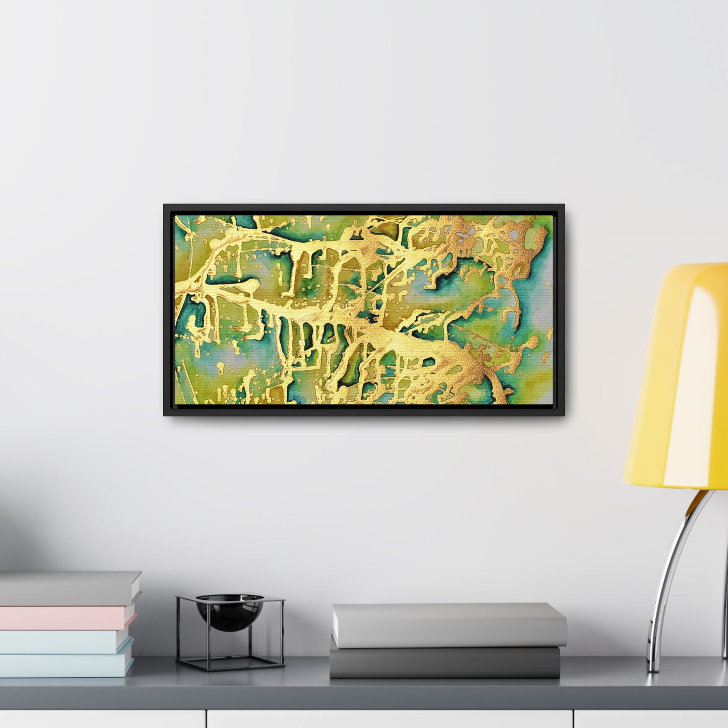 Acid Rain Gallery Canvas Wraps, Horizontal Frame