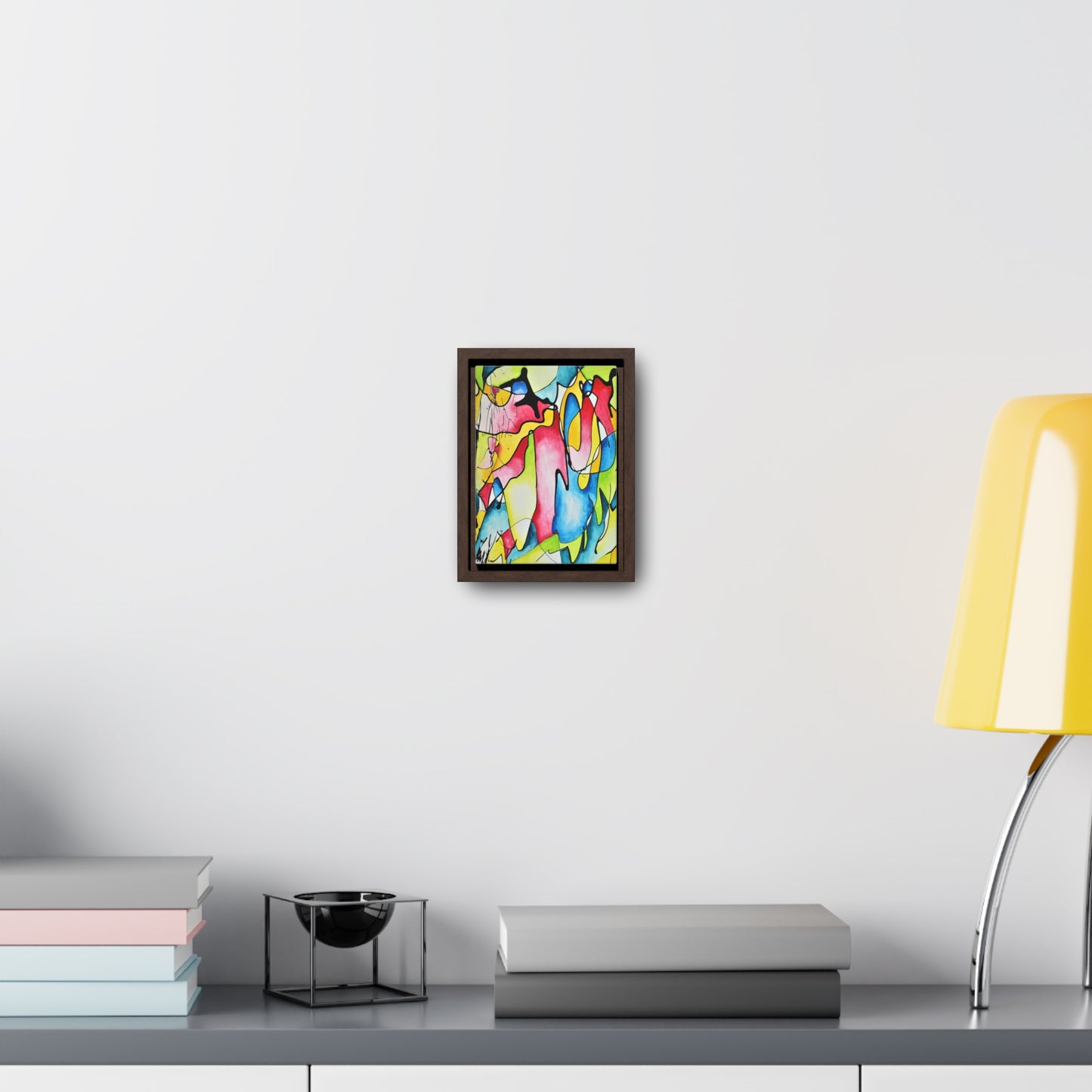 Blue Flame Gallery Canvas Wraps, Vertical Frame