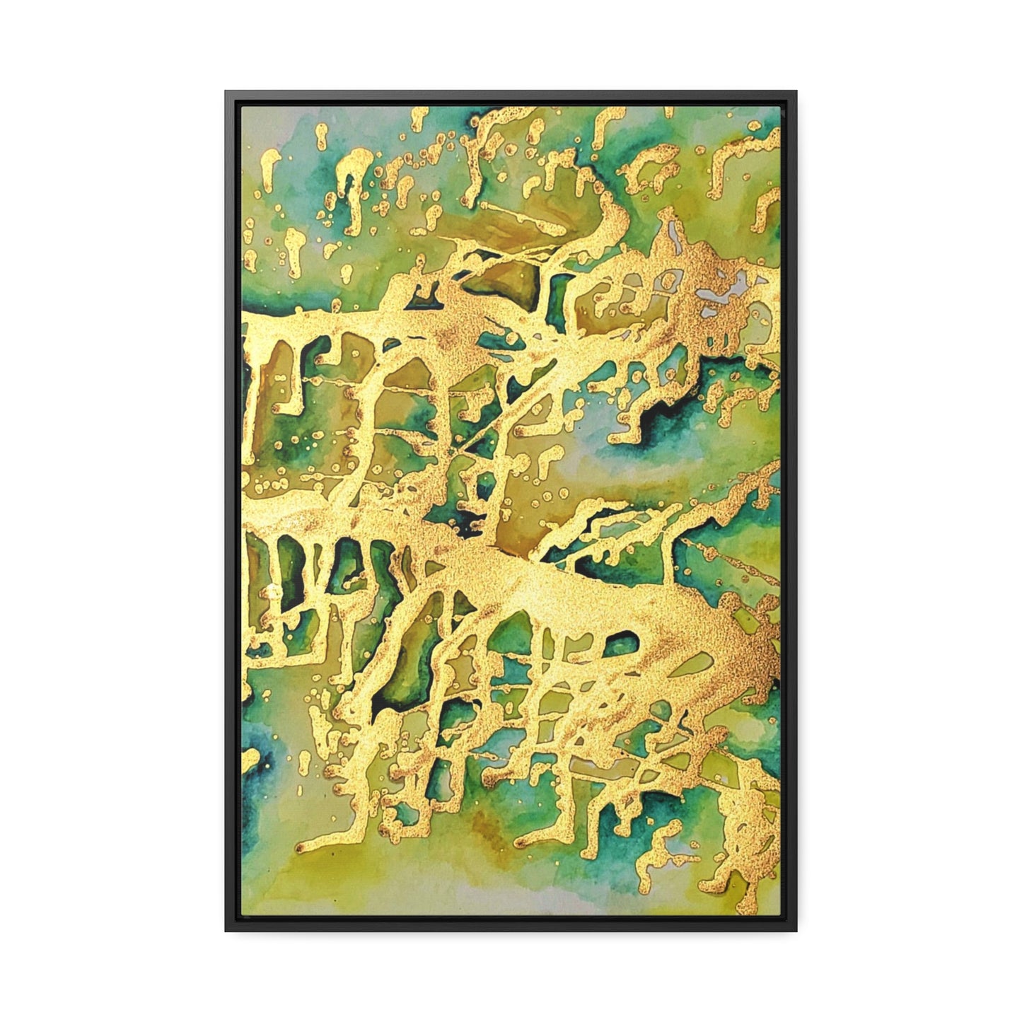 Acid Rain Gallery Canvas Wraps, Vertical Frame