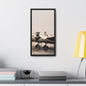 Refueling Mid-Contintent Chief Line 1939 Gallery Canvas Wraps Vertical Frame 10″ x 20″ Premium Gallery Wraps (1.25″) Black