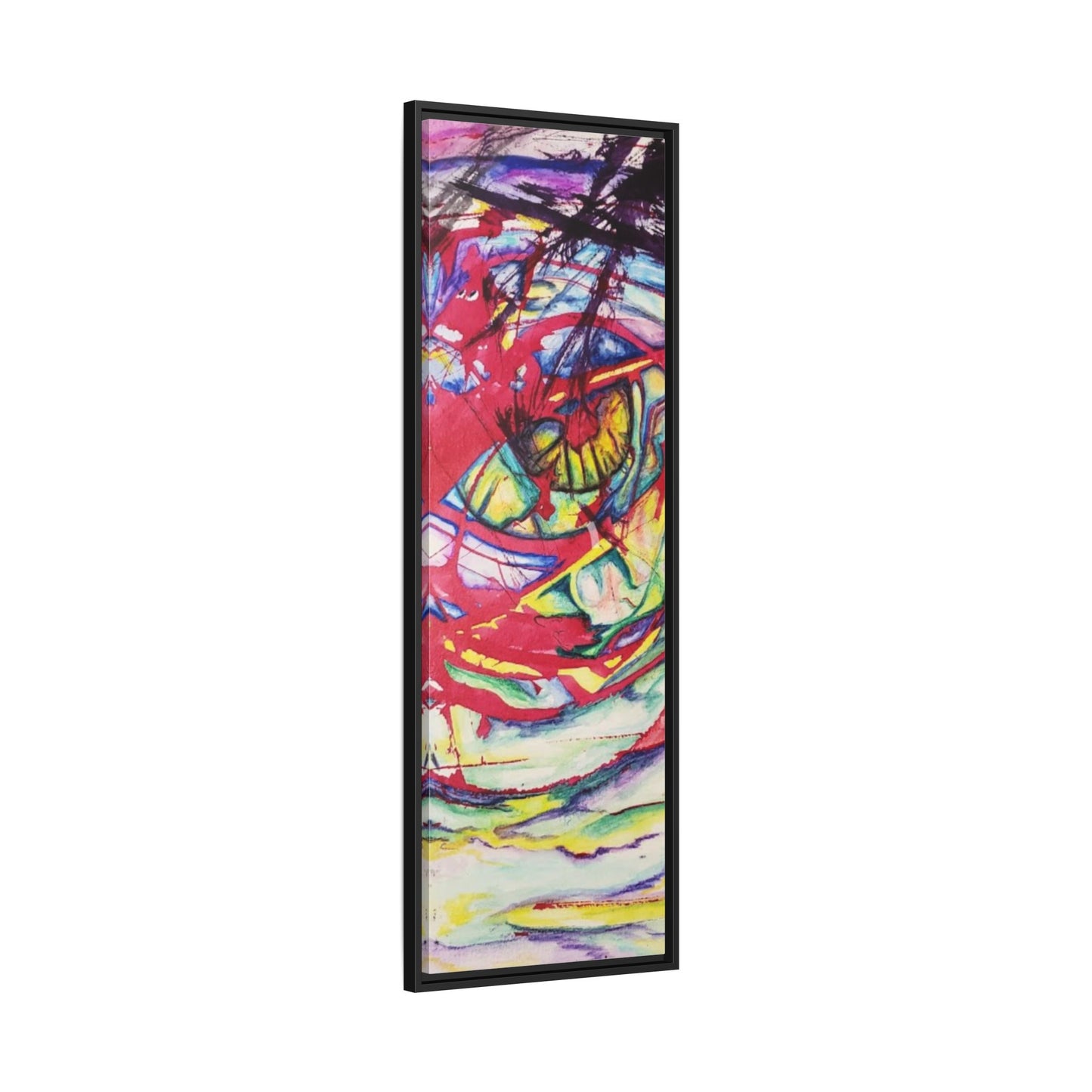 The Eye Framed Art Print - Kia Day Design