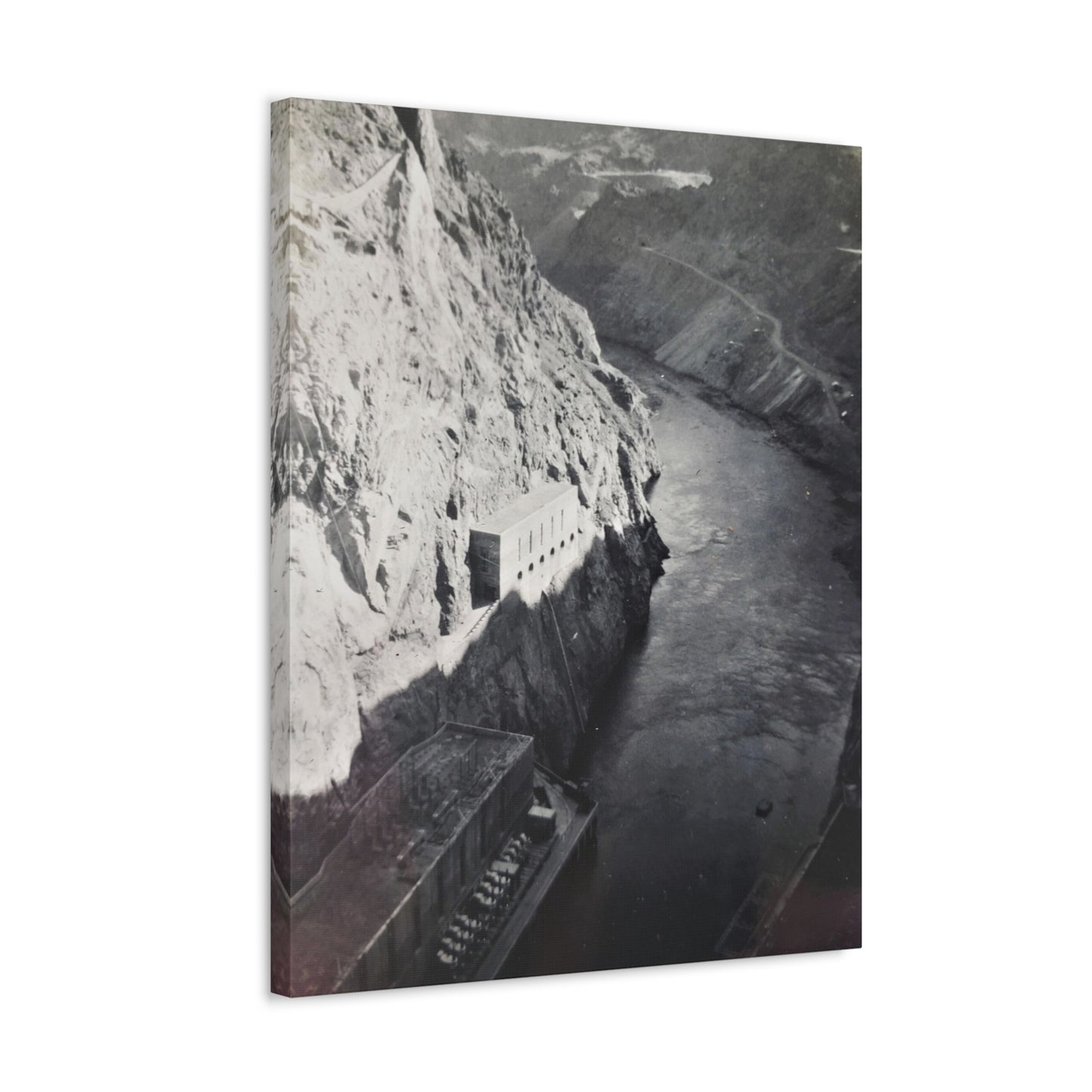 Boulder Dam Stretched Canvas