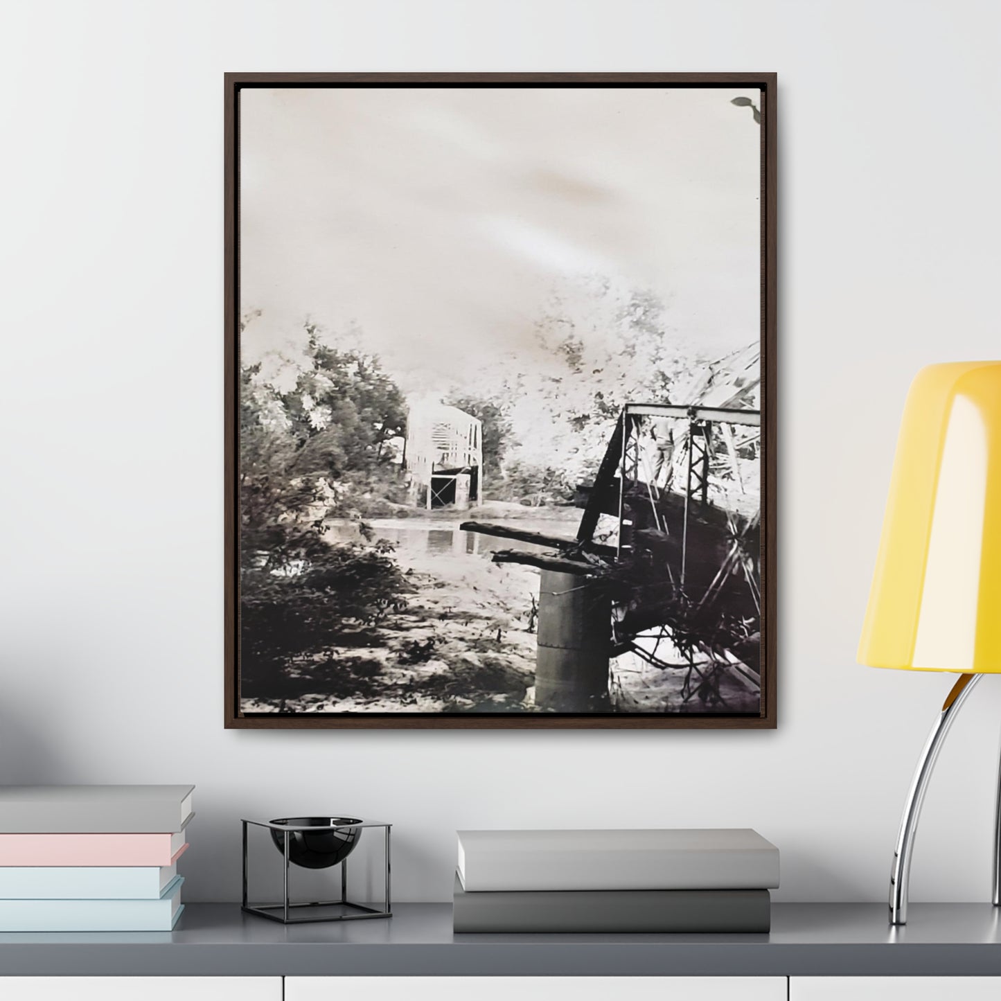 Bridge Gallery Canvas Wraps, Vertical Frame