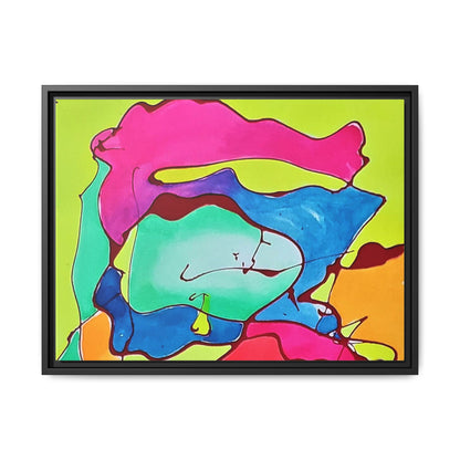 Kool Kid Matte Canvas Framed - Kia Day Design