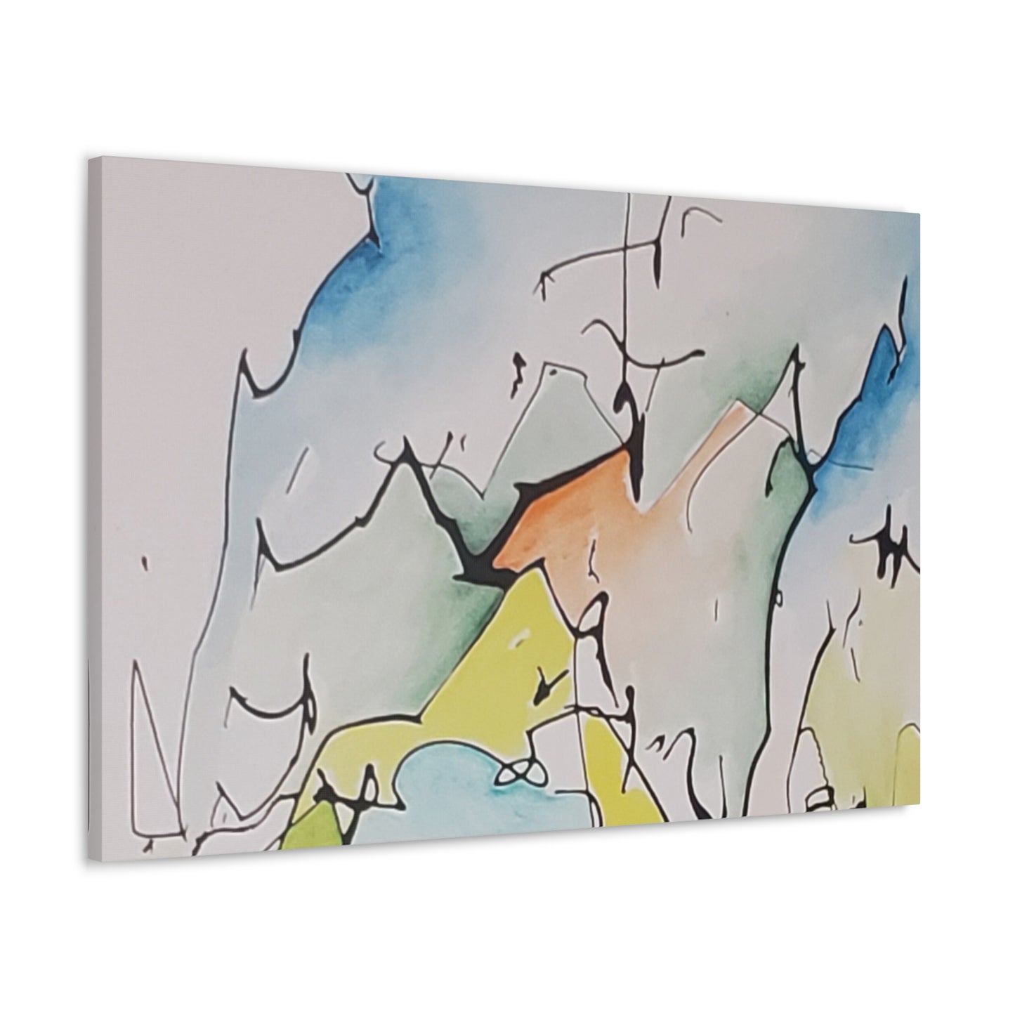 Misty Mountains Canvas Gallery Wraps