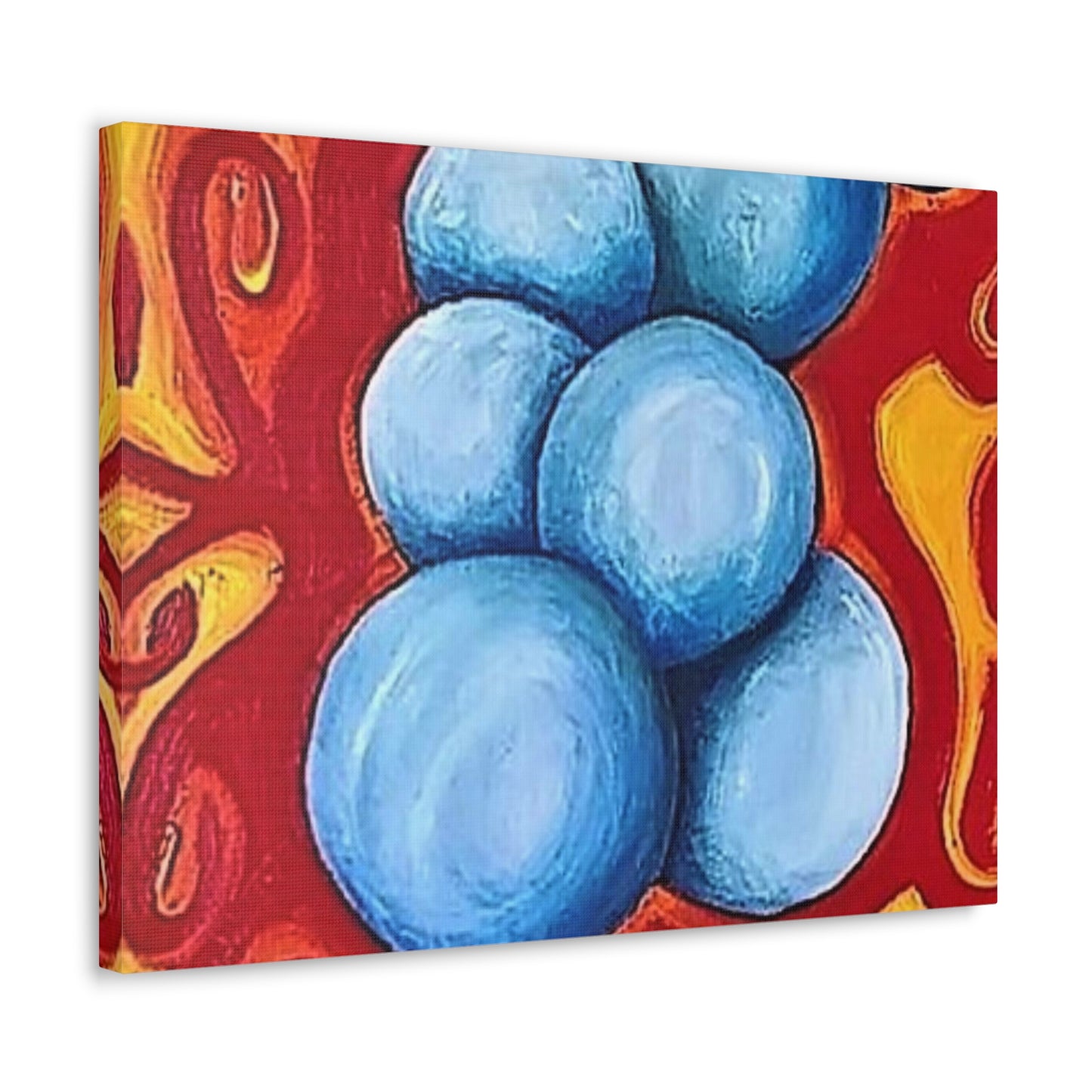 Blue Balls Canvas Gallery Wraps