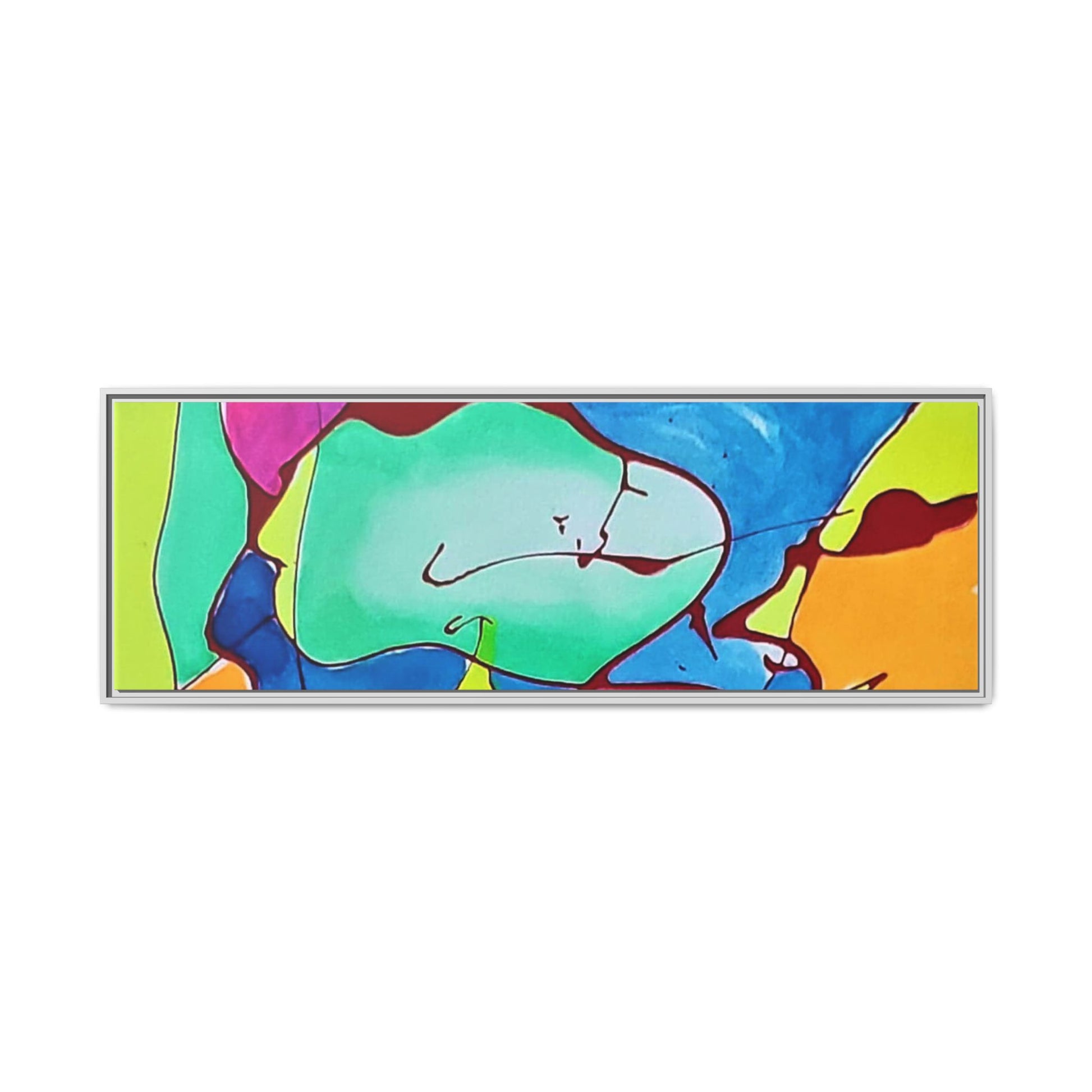 Kool Kid Matte Canvas Framed - Kia Day Design