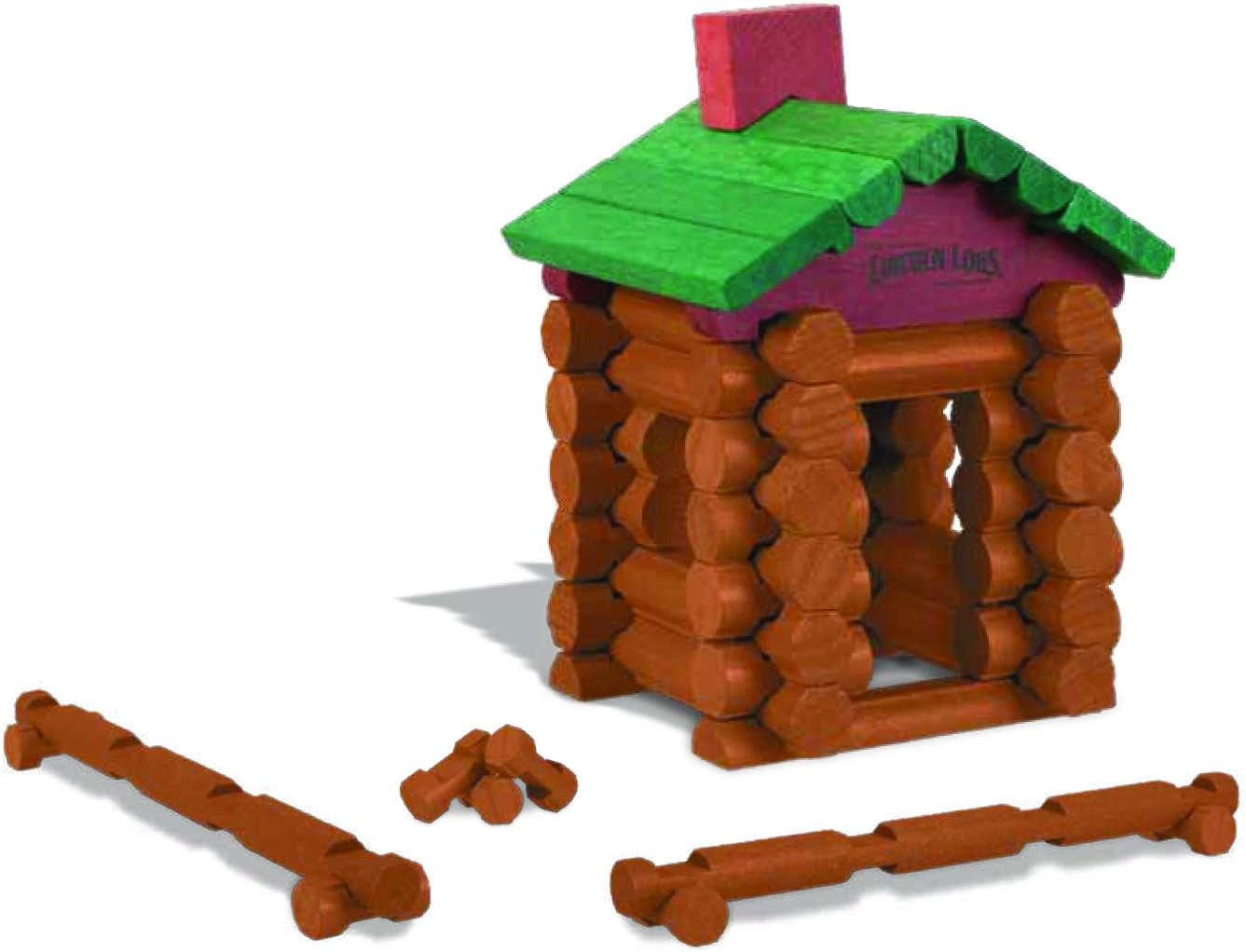 World's Smallest Lincoln Logs- Rust & Cinder- {{Product type}}